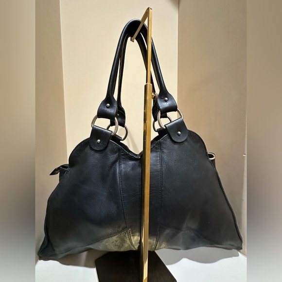 Vintage Fendi Hobo Style Leather Zip top Bag - Picture 5 of 15